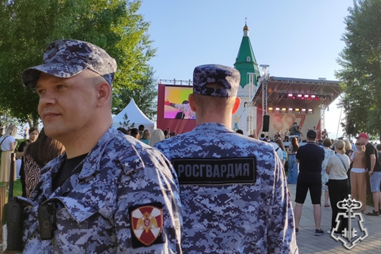 Красноярские росгвардейцы обеспечили правопорядок Дня города