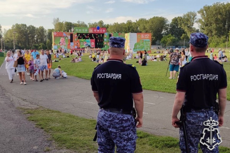 Сотрудники Росгвардии обеспечили безопасность фестиваля «Мир Сибири» в Красноярском крае