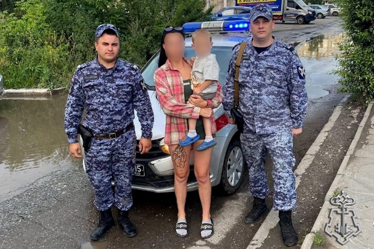 Росгвардейцы оперативно обнаружили пропавшего ребенка в Красноярском крае