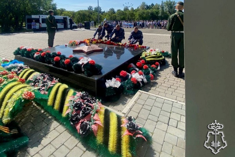 В Красноярске Сотрудники Росгвардии обеспечили безопасность в день ВДВ