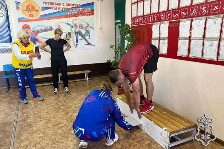 Шарыповские росгвардейцы сдали нормативы комплекса ГТО