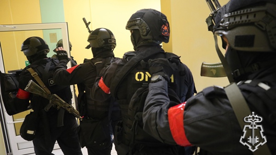 В Свердловском районе росгвардейцы провели антитеррористические учения