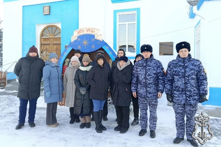 Росгвардейцы обеспечили правопорядок во время празднования Крещения в Красноярском крае