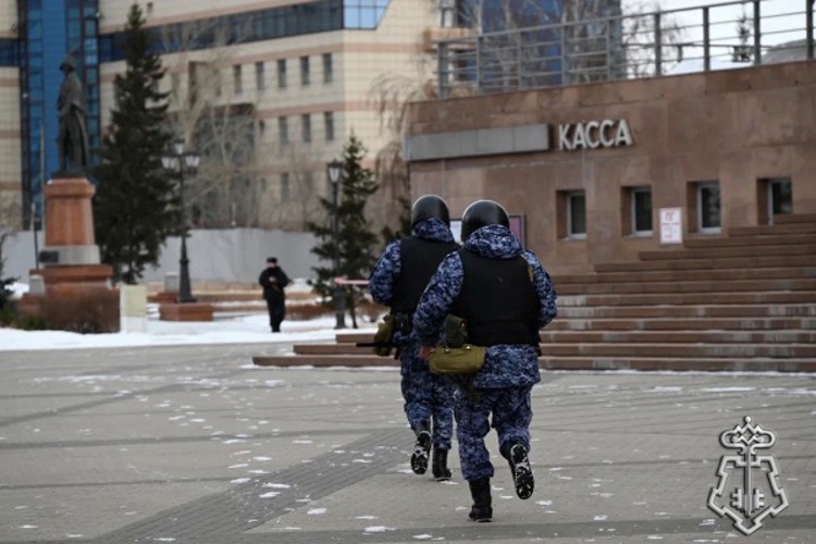 В Красноярске при участии Росгвардии прошло межведомственное тактико-специальное учение