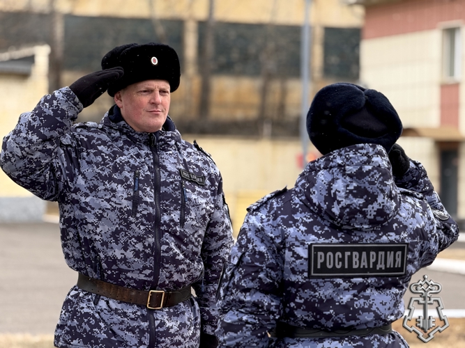 В Красноярске 42 новобранца Росгвардии приняли присягу(Видео)