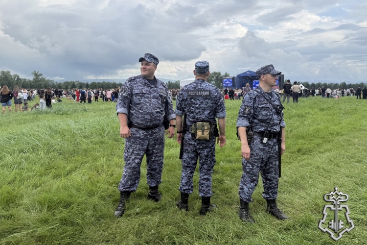 В Красноярском крае сотрудники Росгвардии обеспечили безопасность мероприятий, посвященных Дню металлурга