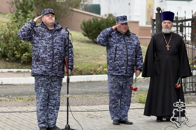 В Красноярском крае сотрудники и военнослужащие регионального управления Росгвардии отметили свой 10-летний юбилей
